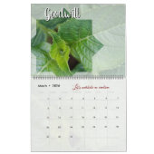 Kalender van God's Meditatie Tuin: ster & woord (Mar 2026)