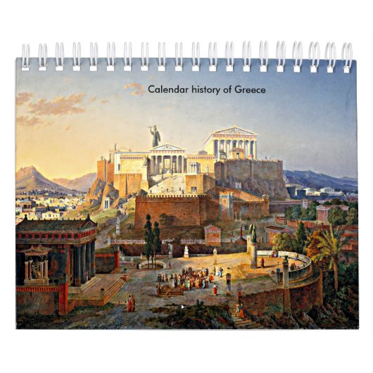 kalender van griekenland (Hoes)