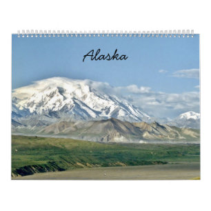 Kalender van het Alaska-terrein
