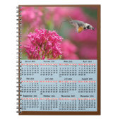 Kalender van het jaar 2025 notitieboek (Voorkant)