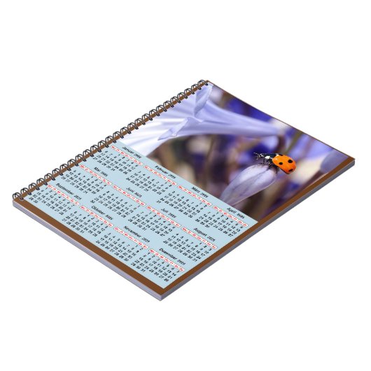 Kalender van het jaar 2025 notitieboek (Linkerzijde)