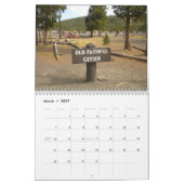 Kalender van het nationale park Yellowstone (Mar 2027)