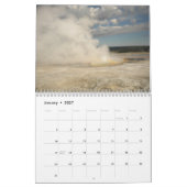 Kalender van het nationale park Yellowstone (Jan 2027)