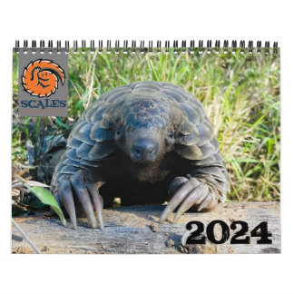 Kalender van het reddingsfonds Pangolin 2024