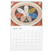 Kalender van Hilma af Klint (Feb 2027)