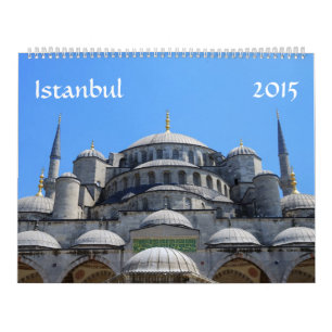 Kalender van Istanbul 2015