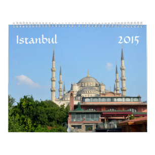 Kalender van Istanbul 2015