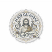 Kalender van Jezus Dagelijkse Genade Kalender van  Sticker (Voorkant)