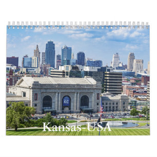 Kalender van Kansas-USA