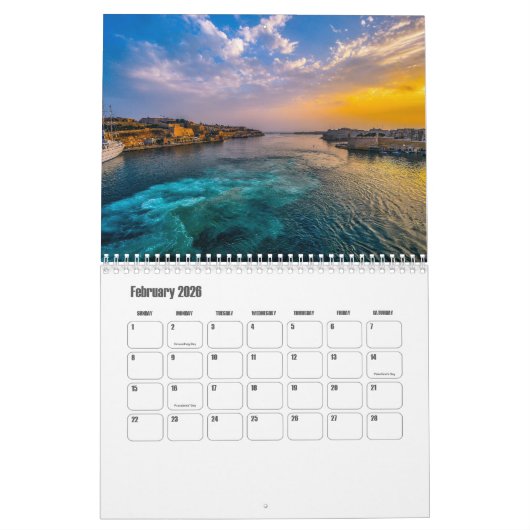 Kalender van Malta (Feb 2026)