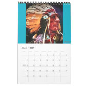 Kalender van Native American Chiefs (Mar 2027)