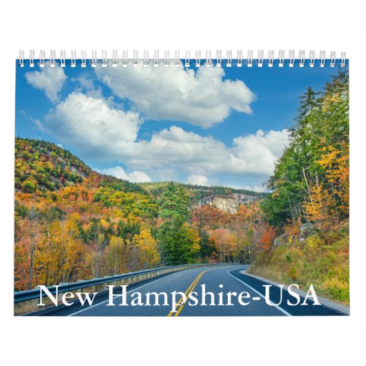 Kalender van New Hampshire en de VS (Hoes)