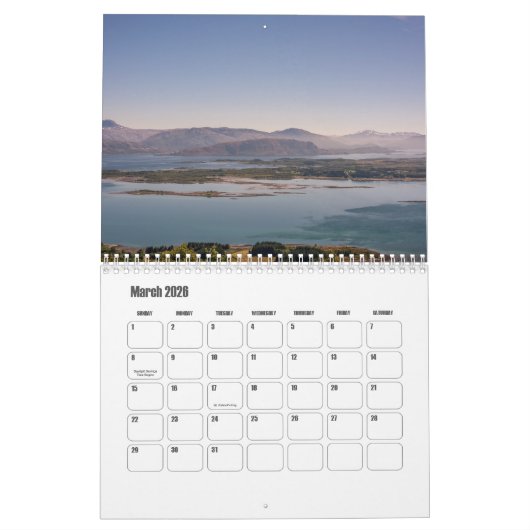 Kalender van Noorwegen (Mar 2026)