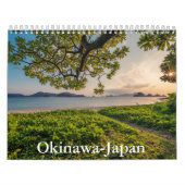 Kalender van Okinawa-Japan (Hoes)
