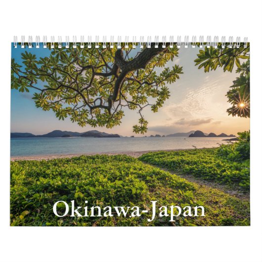 Kalender van Okinawa-Japan (Hoes)