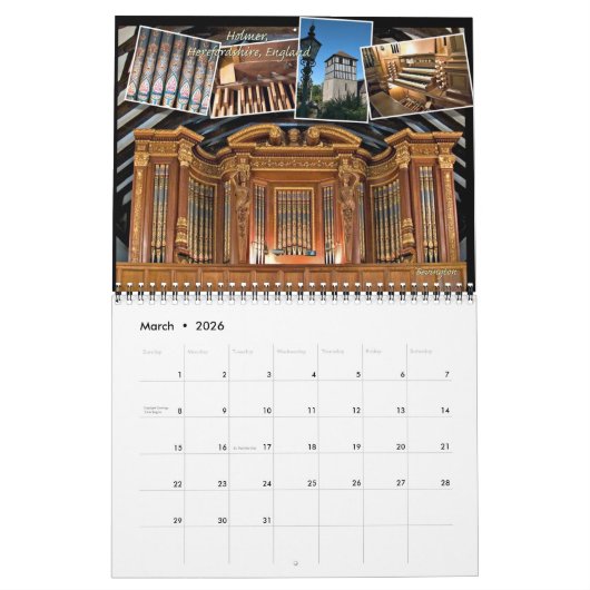 Kalender van pijplijnorganen en waar zij wonen (Mar 2026)