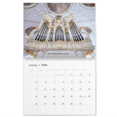 Kalender van pijporgels uit de hele wereld II (Jan 2026)