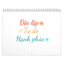 Kalender van VIETNAM - Onafhankelijkheid Vrijheid 