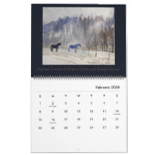 Kalender van waterverf schilderijen van Steven Giv (Feb 2026)