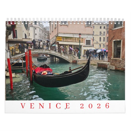 Kalender Venetië 2026 (Hoes)
