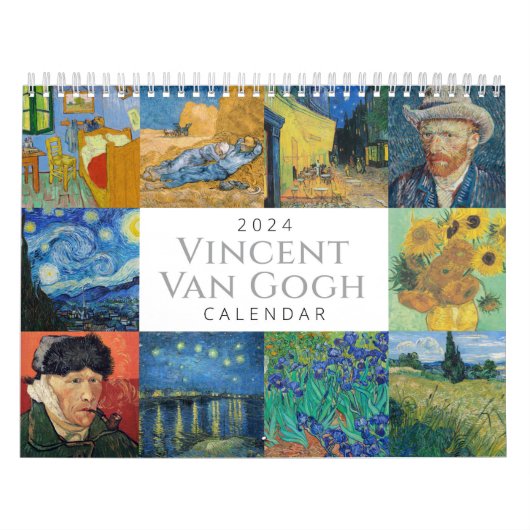 Kalender Vincent van Gogh 2024 (Hoes)