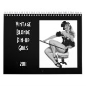 Kalender Vintage Blonde Pin-up Meisjes 2011 (Hoes)