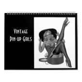 Kalender Vintage Pin-up Meisjes 13 Afbeeldingen (Hoes)