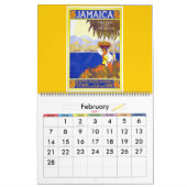 Kalender Vintage Reisposters (Feb 2027)