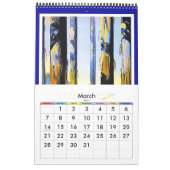 Kalender Vintage Reisposters Eenvoudig (Mar 2027)