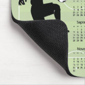 Kalender voetbal 2025 muismat (Hoek)