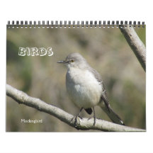Kalender - vogels (grote datums)
