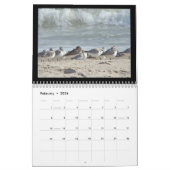 Kalender - Vogels op de strand (Feb 2026)