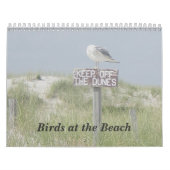 Kalender - Vogels op de strand (Hoes)