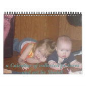 Kalender vol met familiefoto's (Hoes)