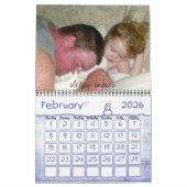 Kalender vol met familiefoto's (Feb 2026)