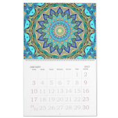 Kalender voor 12 maanden Kaleidoscoop (Jan 2027)