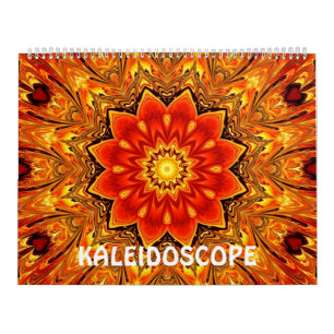 Kalender voor 12 maanden Kaleidoscoop