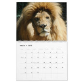 Kalender voor 12 maanden Leeuwenfamilie (Mar 2026)