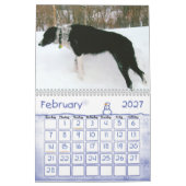 Kalender voor 2011 van de Grens Collie (Feb 2027)