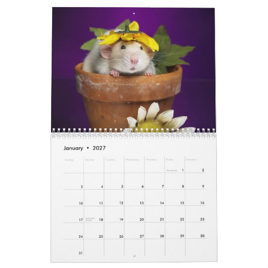 Kalender voor 2012 (Jan 2027)