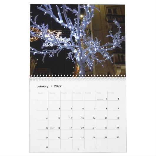 Kalender voor 2015 (Jan 2027)