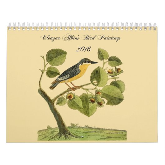 Kalender voor 2016 van Eleazar Albin (Hoes)