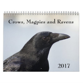 Kalender voor 2017 voor Kroegen, Magpies en Ravens