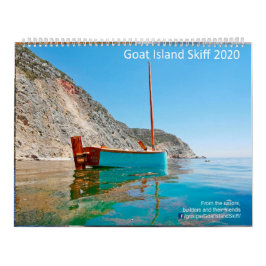 Kalender voor 2020 in de zeilboot - Goat Island Sk