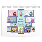 Kalender voor 2020-vogels (Hoes)