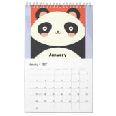 Kalender voor 2021 Cute Kawaii Animals (Jan 2027)