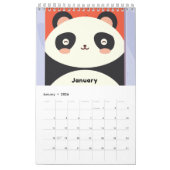 Kalender voor 2021 Cute Kawaii Animals (Jan 2026)