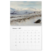 Kalender voor 2022 van de landschappen van Yukon T (Feb 2027)