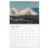 Kalender voor 2022 van de landschappen van Yukon T (Mar 2027)