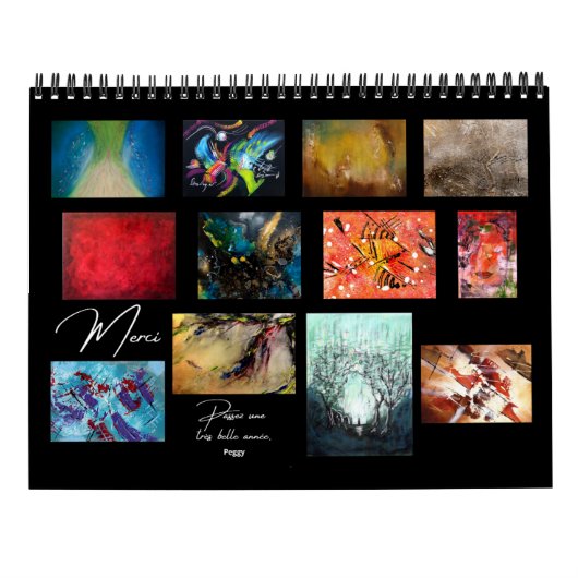 Kalender voor 2025 - Peggy Drouault (Achterkant)